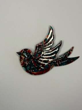 Erstwilder - Fancie Jo Sparrow Brooch - 10th Birthday Fan Favorites